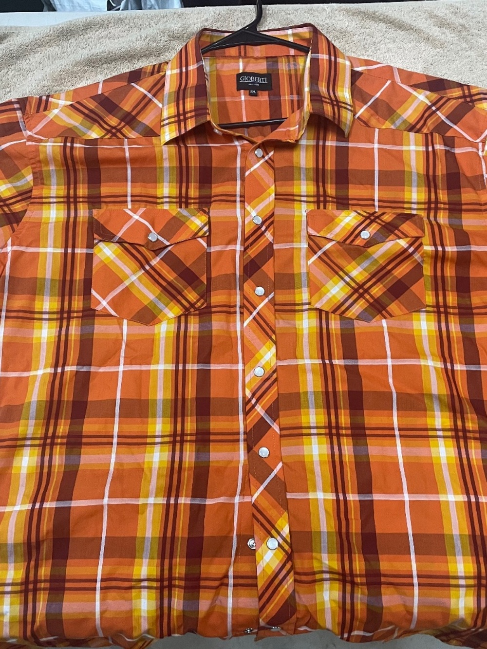 Gioberti Pearl Snap western cowboy shirt xxl excellent